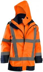 ROCK SAFETY Geaca de iarna multifunctionala reflectorizanta si jacheta softshell, marime: S, Portocaliu, Rock Safety Wizard WIZARD-O/S