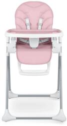 DacEnergy baba asztali szék, állítható ülésmagasság, lábtartó, kivehető tálca, 5 pontos biztonsági övek, összecsukható, kerekekkel, rózsaszín és fehér (DAC-NOP-100014016)