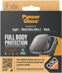 PanzerGlass Apple Watch Ultra D30 tok - fekete keret (3691)