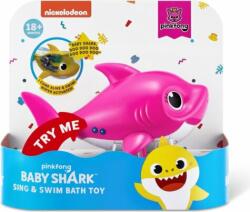 ZURU Robo Alive: Mommy Shark úszó és éneklő cápa - Rózsaszín (25282D) - bestmarkt