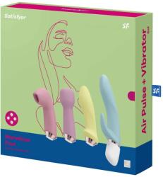 Satisfyer Marvelous Four 4 részes vibrátor/léghullámos csiklóizgató szett - szeresdmagad
