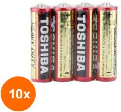 Toshiba Set 10 x 4 Baterii TOSHIBA R06 AA, Blister (ROC-10xMAGT1000475TS)