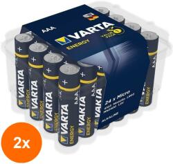 VARTA Set 2 x Baterie Varta Energy 4103 R3 24 Bucati (FXE-2xEXF-TD-81956)