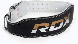 RDX Belt 4" bőr súlyemelő öv fekete WBS-4RB