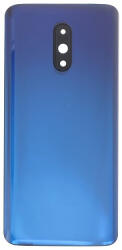 OnePlus 7 akkufedél (hátlap) ragasztóval, kék, mirror blue OEM