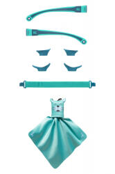 Mokki Kit de accesorii pentru ochelari Click&Change, bleu (mokki-MO8012)