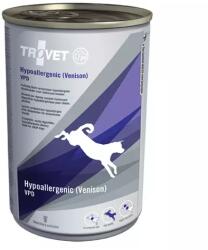 TROVET VPD hipoallergén szarvashús kutyáknak 12x400g-os konzervdobozban