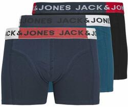  Jack&Jones Plus 3 PACK - férfi boxeralsó JACCOLOR 12243751 Black (Méret 5XL)