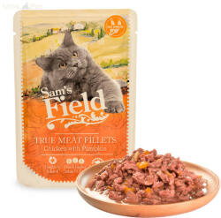 Sam's Field Cat gabonamentes alutasakos eledel 85 g adult csirkehús&sütötökkel