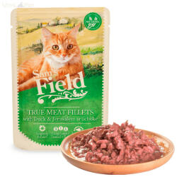 Sam's Field Cat gabonamentes alutasakos eledel 85 g adult kacsahús&csicsókával