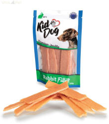 KIDDOG jutalomfalat kutyáknak - Rabbit Fillets - 90% nyúlhús 80g