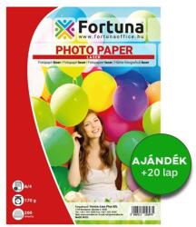 Fortuna Fotópapír FORTUNA A4 laser fényes 170 gr 200 ív/csomag (FO00073) - nyomtassingyen