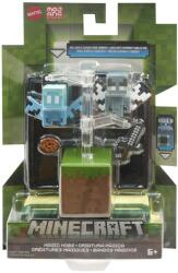 Mattel MINECRAFT CRAFT A BLOCK FIGURINA STRONGHOLD MAGIO MOBS 8CM SuperHeroes ToysZone