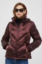 Calvin Klein rövid kabát női, bordó, téli - burgundia XS