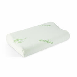 Bewello Poliészter-bambusz memóriahabos párna - 50 x 30 x 10 cm (BW2007) - gardenet