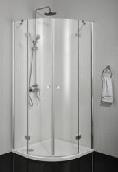 Sanotechnik Simplyflex íves sarokkabin nyílóajtóval (5 mm) 195 cm magas (EN2390C)