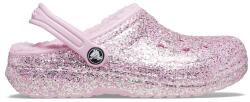 Crocs Kids Classic Lined Glitter Clog K Gyerek bélelt papucs (207462-6S0 J2)