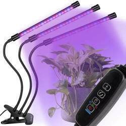 Gardlov UV növénytermesztő lámpa, 20 db LED, távirányítóval - bamibolt