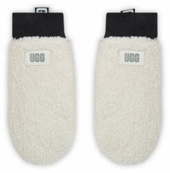 Ugg Női kesztyű Ugg W Sherpa Mitten W Logo Tape 21631 Nimbus L_XL Női