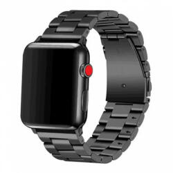 XPRO Apple Watch rozsdamentes. vastag acél szíj Fekete. 38mm / 40mm / 41mm - redmobilshop