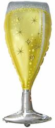Balloons4party Balon folie , zPahar Sampanie, 90 x 45cm