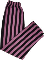  Pantalon pijama dama, roz cu negru