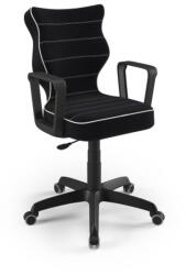 ENTELO Scaun de birou ajustabil pe înălțime 159-188 cm - negru