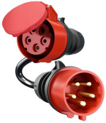 go-e adapter tápkábel Gemini flex 11 kW CEE piros 16 A - CEE piros 32 A (CH-04-32)