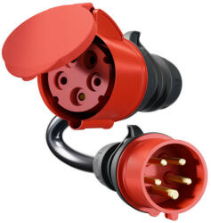 go-e adapter tápkábel Gemini flex 22 kW CEE piros 32 A - CEE piros 16 A (CH-04-03)
