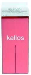 Kallos Ceara de Epilat Naturala de Unica Folosinta - Kallos Depilatory Wax, rosie, cu bioxid de titan, 100g