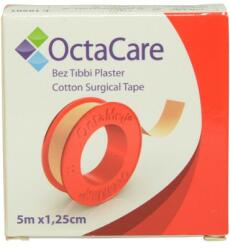 Octamed Banda Adeziva Suport Textil - Octamed OctaCare Cotton Surgical Tape, 1.25cm x 5m