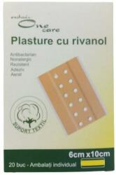 One Care Plasturi cu Rivanol One Care, 6 cm x 10 cm, 20 buc