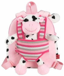  Perletti BE MY FRIEND, Gyermek fordítható plüss hátizsák kivehető játék tehénnel, 13030