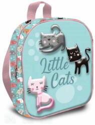 KIDS LICENSING Gyermek 3D hátizsák LITTLE CATS 3-6 éves korig, KL10831