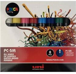 uni POSCA PC-5M marker készlet 8db (2UPC5M8DB)