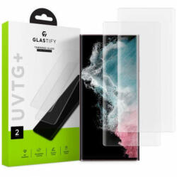 GLASTIFY Folie Protectie Glastify Samsung Galaxy S22 Ultra 5G S908 Sticla Securizata (fol/S22U/Glas/set2/bl)