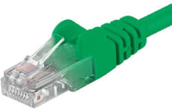 PremiumCord Patch kábel UTP RJ45-RJ45 CAT6 0.25m zöld (sp6utp002G)