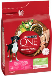 ONE 2x2, 5kg PURINA ONE Medium/Maxi Weight Control Sterilised pulyka száraz kutyatáp