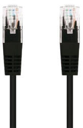 C-TECH patchkábel Cat5e, UTP, fekete, 0, 25m (CB-PP5-025BK)