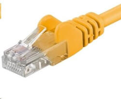 PremiumCord patch kábel UTP RJ45-RJ45 CAT5e 7m sárga (sputp070Y)