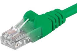 PremiumCord Patch kábel UTP RJ45-RJ45 CAT6 0.5m zöld (sp6utp005G)