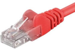 PremiumCord Patch kábel UTP RJ45-RJ45 CAT6 2m piros (sp6utp020R)
