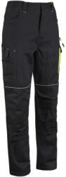 ROCK SAFETY Pantaloni cu talie inalta, marimea: XL, Negru / Galben, Rock Safety Comfort COMFORT-TR-B/XL
