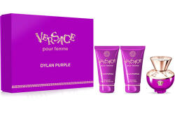 Versace Dylan Purple Set cadou, Apă de parfum 50 ml + Lapte de corp 50 ml + Gel de dus 50 ml, Femei