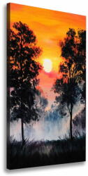 Wallmuralia. hu Vászon nyomtatás Sunset erdő 60x120 cm