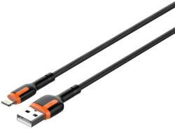 LDNIO LS532, USB - Lightning 2m Cable (Grey-Orange) (LS532 lightning) - mi-one