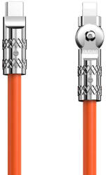 Dudao USB-C to Lightning rotating cable Dudao L24CL 120W 1m (orange) (L24CL) - mi-one