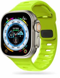  Okosóra Szíj Doop Iconband Line Apple Watch 6 / 7 / 8 / 9 / 10 / Se / Ultra 1 / 2 (44 / 45 / 46 / 49 Mm) Lime