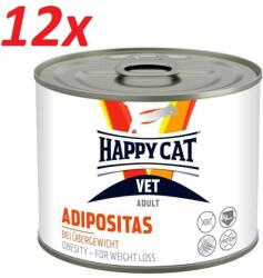 Happy Cat VET Diet Adipositas Obesity 12x200g