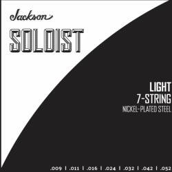 Jackson Soloist Strings 7 String Light . 009-. 052